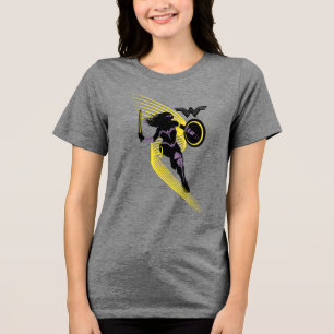 Justice League Woman Silhouette-ikon Tröja