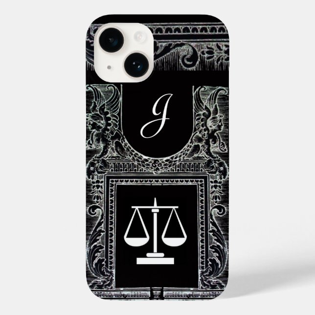 JUSTICE LEGICE,ATTORNEY Monogram Black (Baksida)