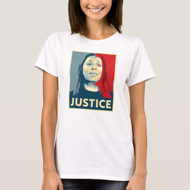 JUSTICE: Letitia James T Shirt (Framsida)