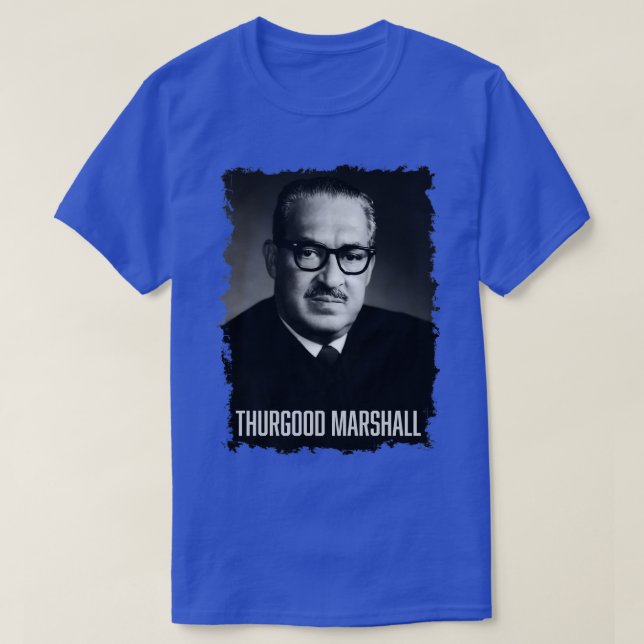 Justice Thurgood Marshall T Shirt (Design framsida)