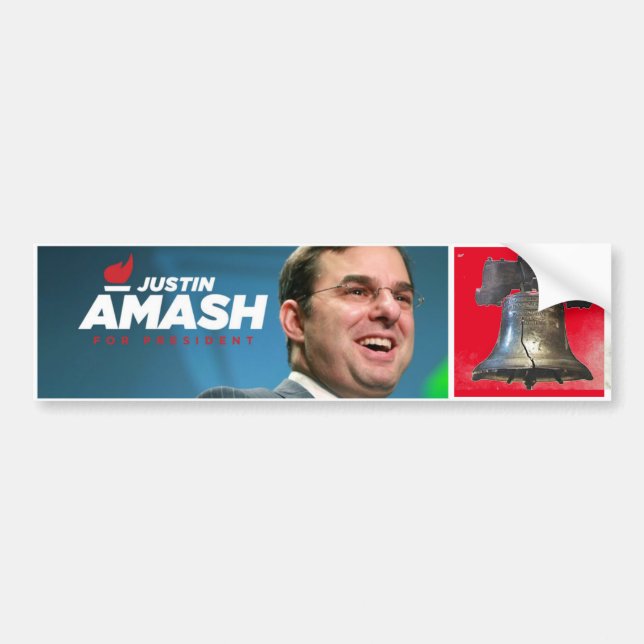 Justin Amash 2020 Bildekal (Framsidan)