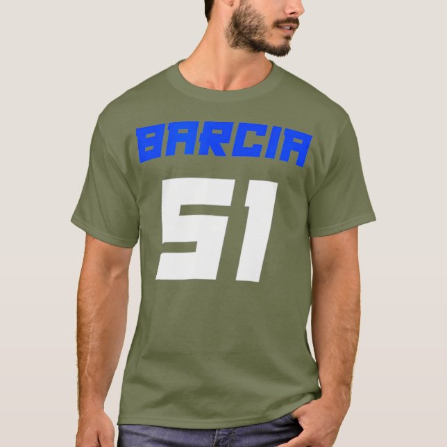 Justin barcia 51 motocross och supercross fläkt t shirt (Framsida)