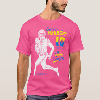 Justin Herbert Los Angeles Chargers T Shirt