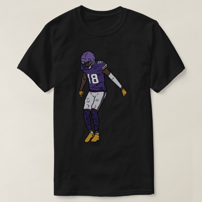 Justin Jefferson Firande 1 T Shirt (Design framsida)