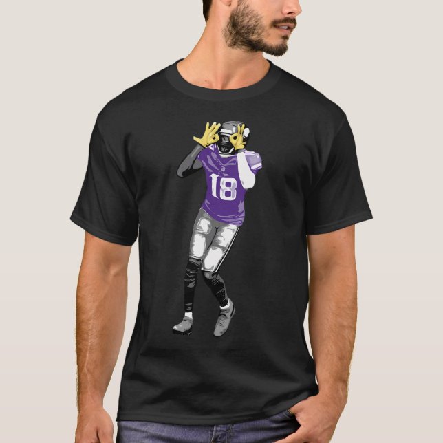 Justin Jefferson T Shirt (Framsida)