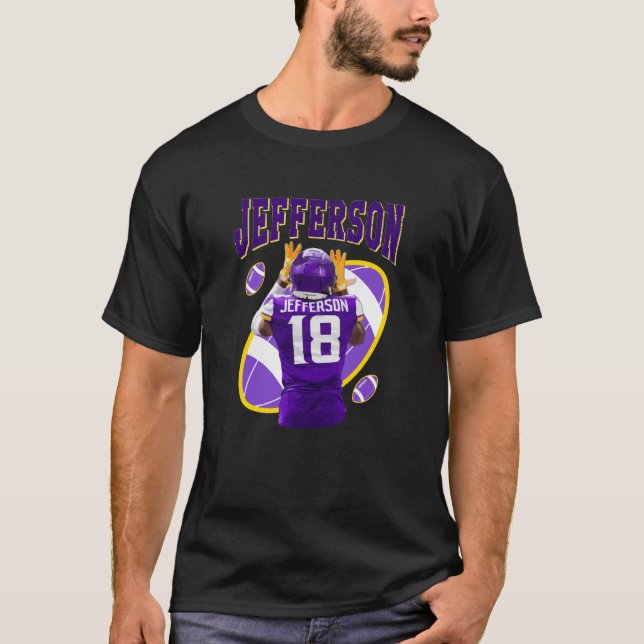 Justin Jefferson T Shirt (Framsida)