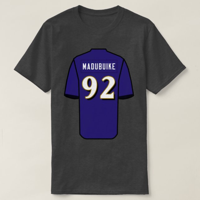 Justin Madubuike Jersey T Shirt (Design framsida)