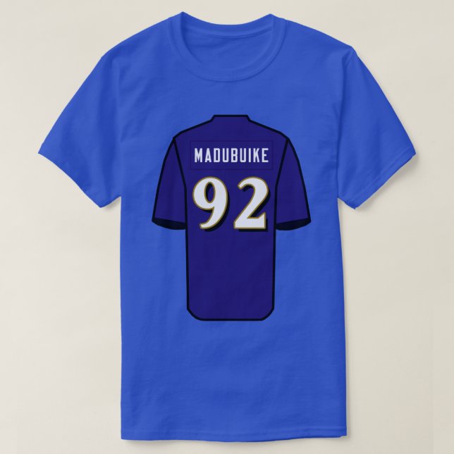 Justin Madubuike Jersey T Shirt (Design framsida)