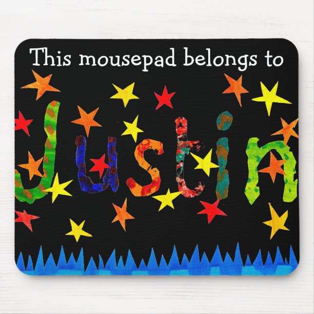 "Justin" Mousepad Musmatta (Framsidan)