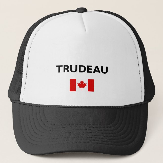 Justin Trudeau Canada Canadian Flagga Light-Färg Keps (Framsida)