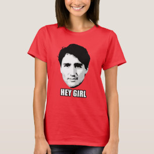 Justin Trudeau - "Hey flicka ", T-shirt