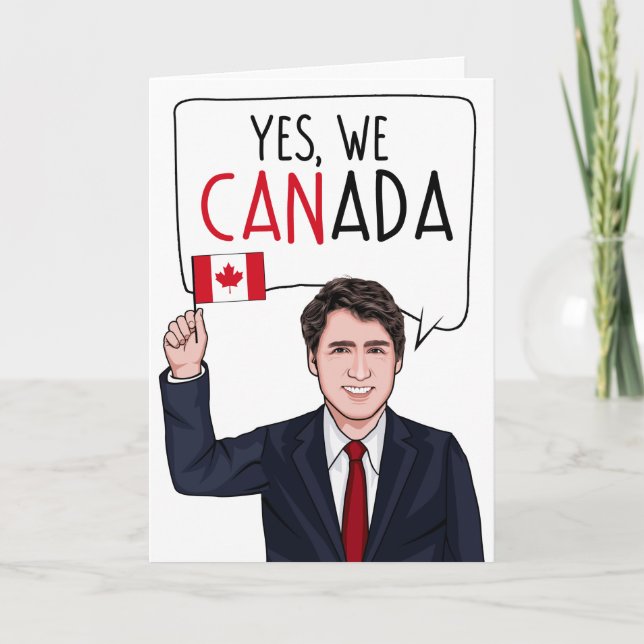 JUSTIN TRUDEAU: Ja, vi Kanada Kort (Framsida)