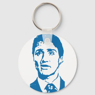 Justin Trudeau Liberal Nyckelring