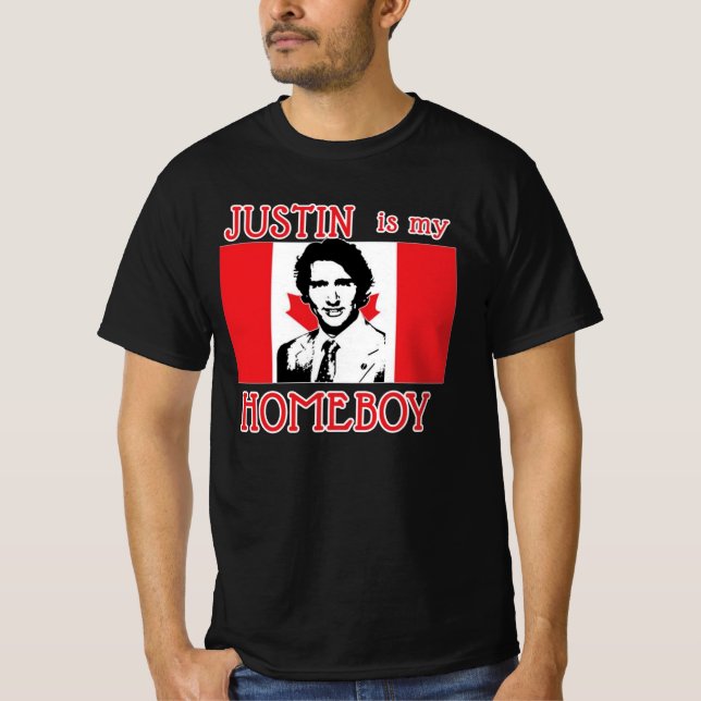 Justin trudeau meme t shirt (Framsida)