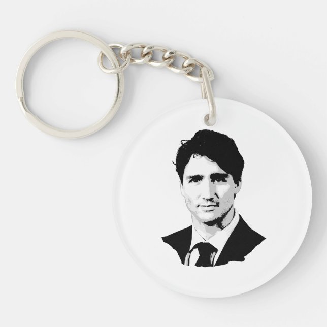Justin Trudeau porträtt (Framsidan)