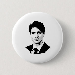 Justin Trudeau porträtt Knapp