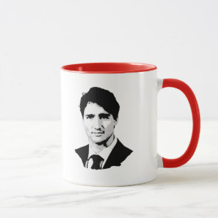 Justin Trudeau porträtt Mugg