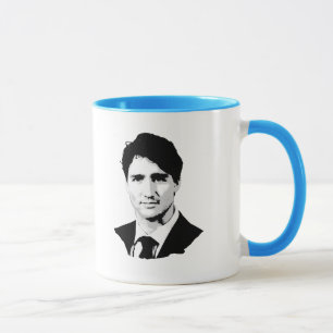 Justin Trudeau porträtt Mugg