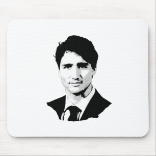 Justin Trudeau porträtt Musmatta