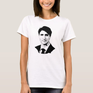Justin Trudeau porträtt Tröja