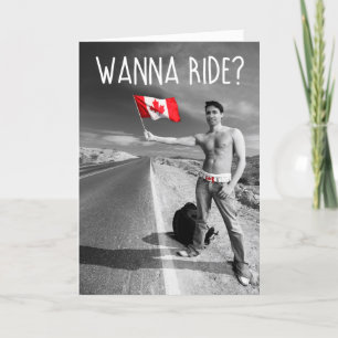 JUSTIN TRUDEAU: Wanna Ride Kort