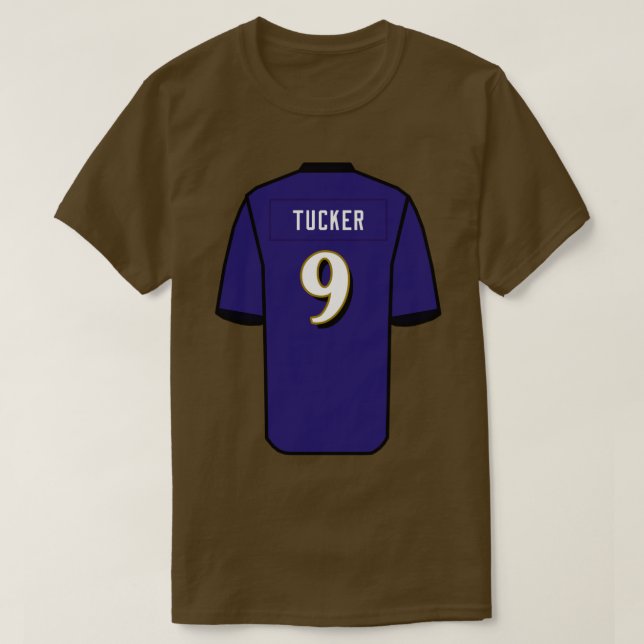 Justin Tucker Jersey T Shirt (Design framsida)