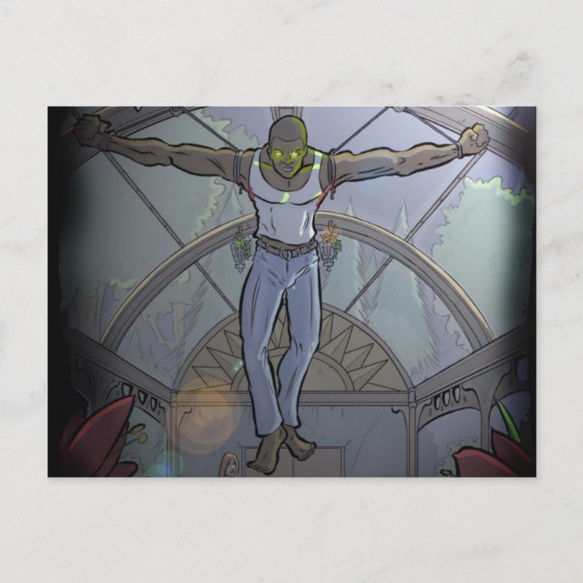 Justin Vykort (Framsida)