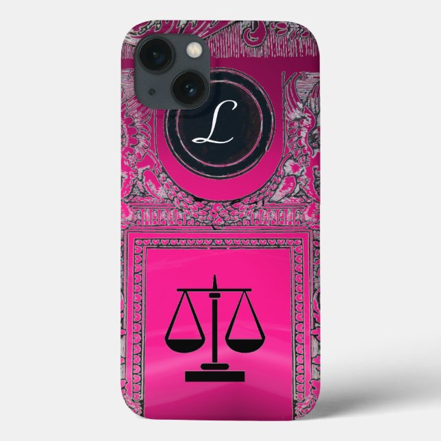 JUSTISBYRÅN, ATTORNEY Monogram Rosa (Baksida)