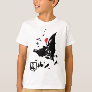 Justitieförbundet Batman i Cloud of Fladdermöss T-shirt