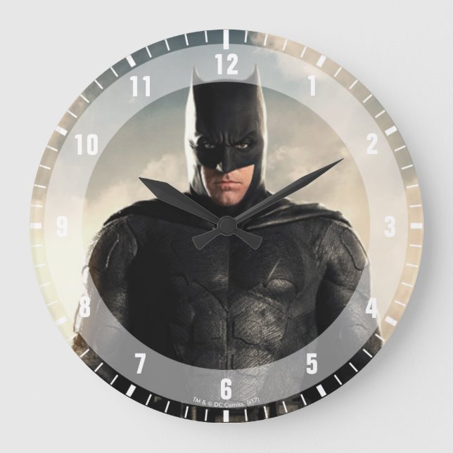 Justitieförbundet| Batman på attlefield Stor Klocka (Framsida)