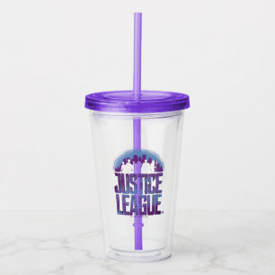 Justitieförbundet Justice League City Silhouette Take Away Mugg