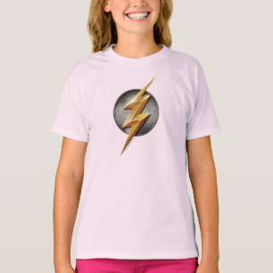 Justitieförbundet  Metallisk boltsymbol i Flash T-shirt