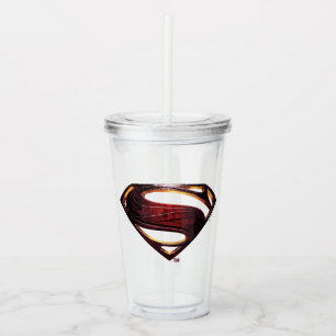 Justitieförbundet Metallisk supermanssymbol Take Away Mugg