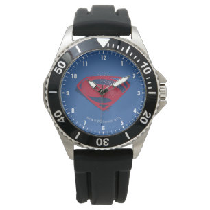 Justitieförbundet  Pensel och raster Superman Symb Armbandsur