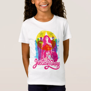 Justitieförbundet  Retro Group & Logotyp Pop Art Tee