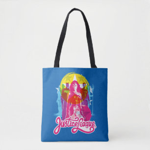Justitieförbundet  Retro Group & Logotyp Pop Art Tygkasse