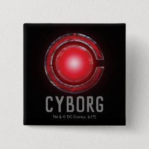 Justitieförbundet  Växande cyborgsymbol Knapp