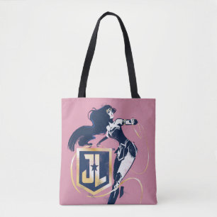Justitieförbundet   Woman & JL Icon Popp Art Tygkasse