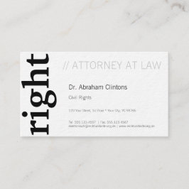 Justitiesekreterare Visitkort