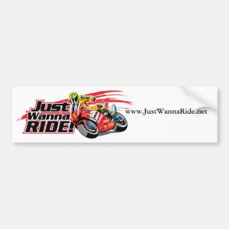 JustWannaRide.net bildekal