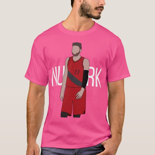 Jusuf Nurkic - Nurk - Portland Trailblazers T Shirt (Framsida)