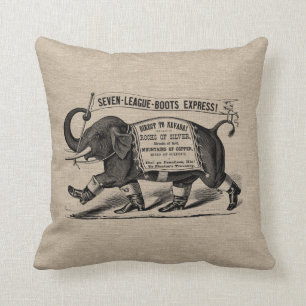 Jute för linne för burlap för annons för kudde