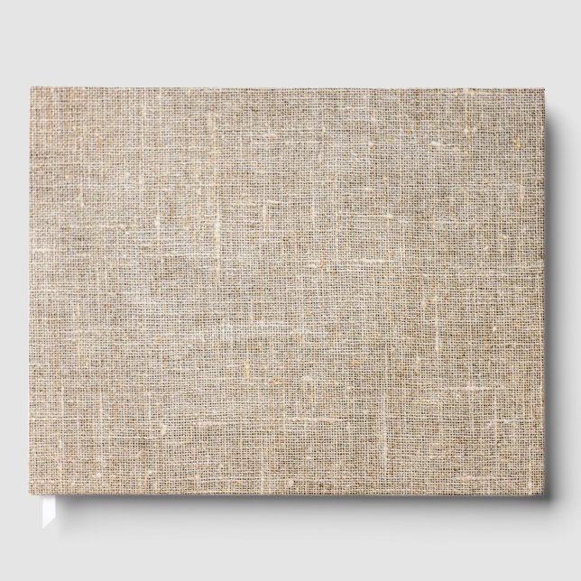 Jute Textile Gästböcker (Framsida)
