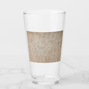 Jute Textile Glaskopp