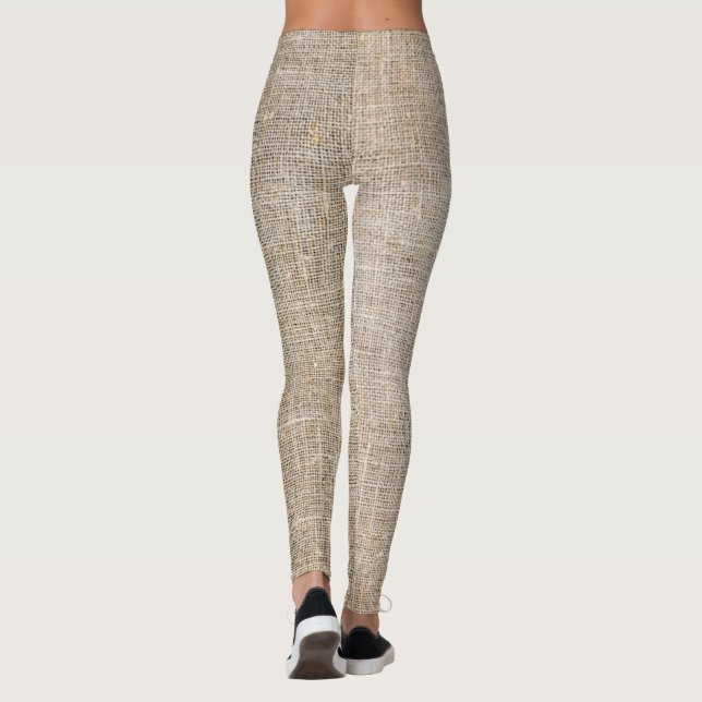 Jute Textile Leggings (Baksida)