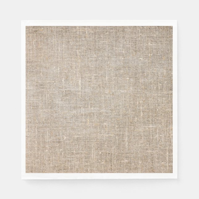Jute Textile Pappersservett (Framsidan)