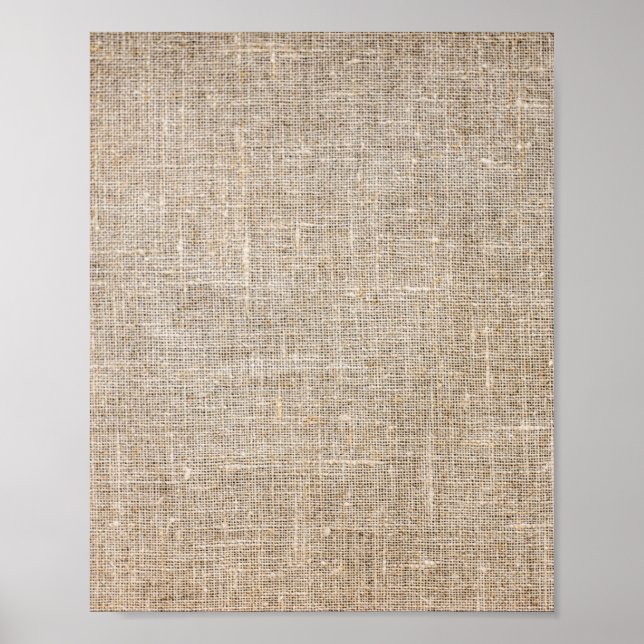 Jute Textile Poster (Framsidan)