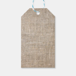 Jute Textile Presentetikett