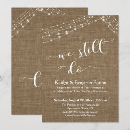 Jutesnursalonger Vi Gör Fortfarande årsdag Inbjudningar