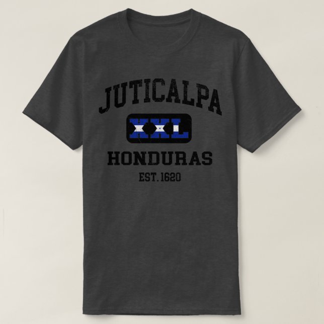 Juticalpa Honduras XXL Athletic design T Shirt (Design framsida)